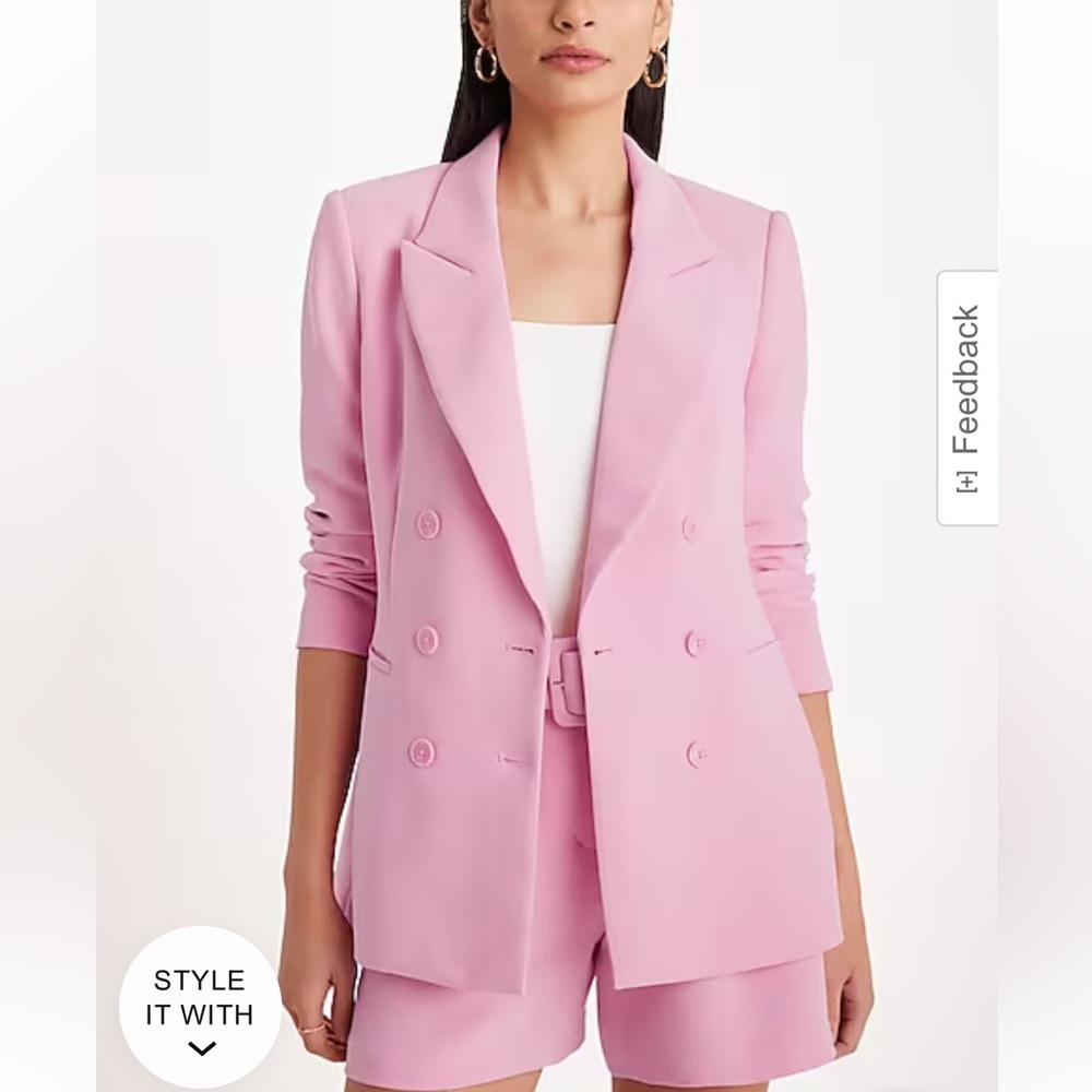 Express Pink Blazer
